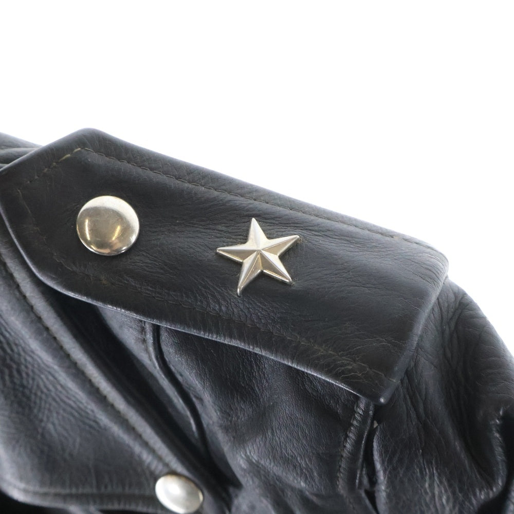 HARLEY DAVIDSON(ハーレーダビッドソン) 50S VINTAGE ヴィンテージ レザー ダブルライダースジャケット ブラック