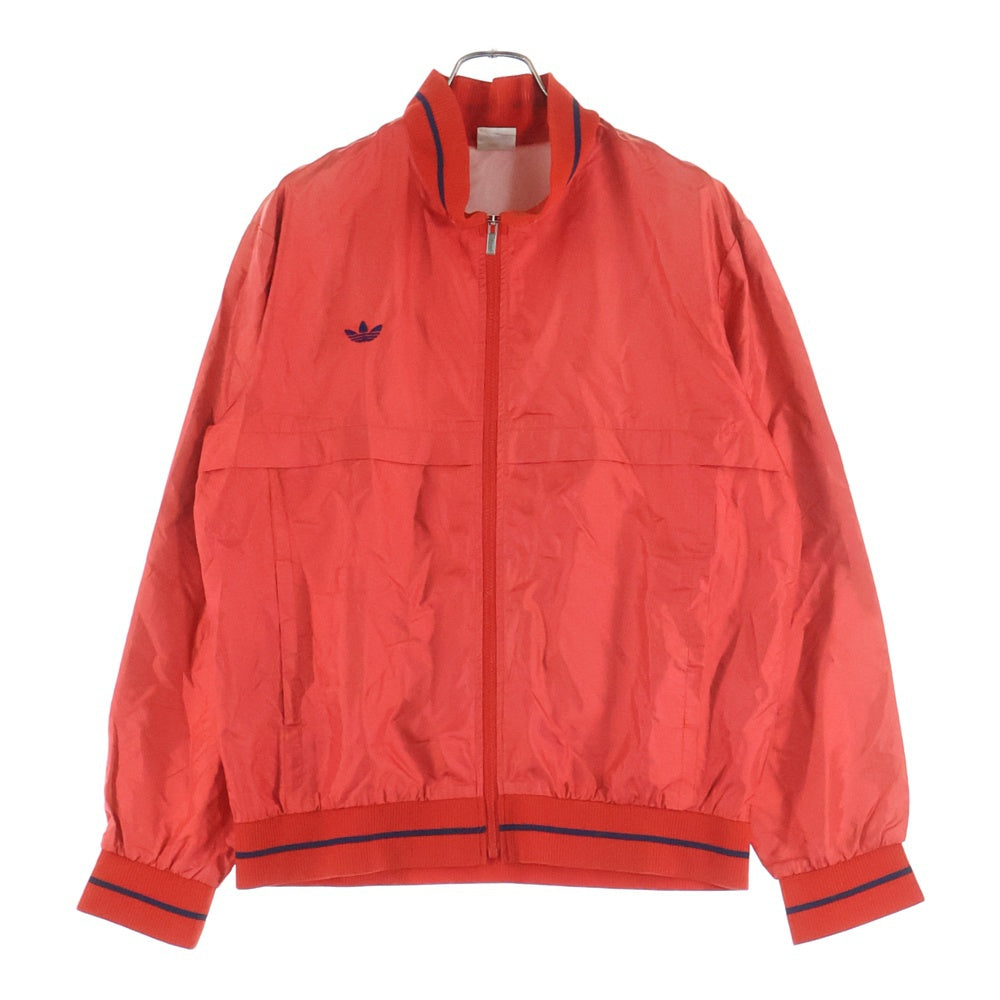 adidas(アディダス) 80S VINTAGE ヴィンテージ デサントタグ ジップアップ ナイロントラックジャケット レッド ADS-253