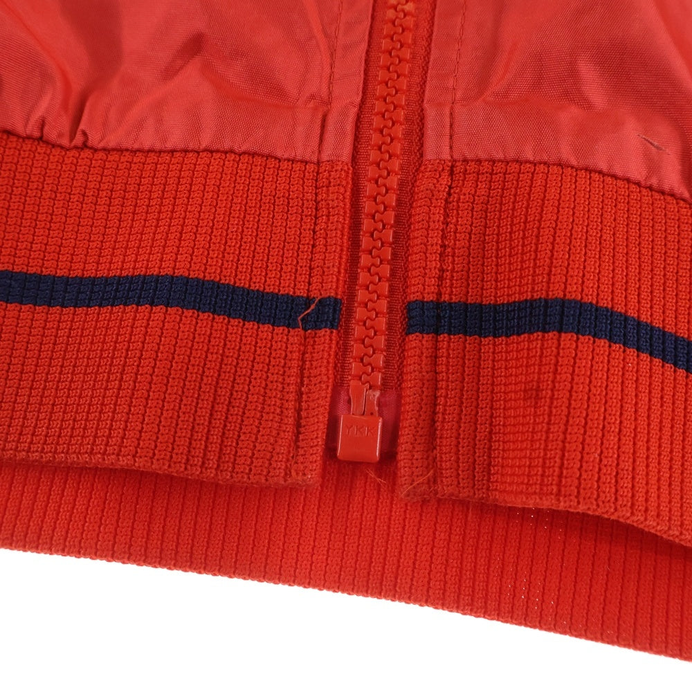adidas(アディダス) 80S VINTAGE ヴィンテージ デサントタグ ジップアップ ナイロントラックジャケット レッド ADS-253