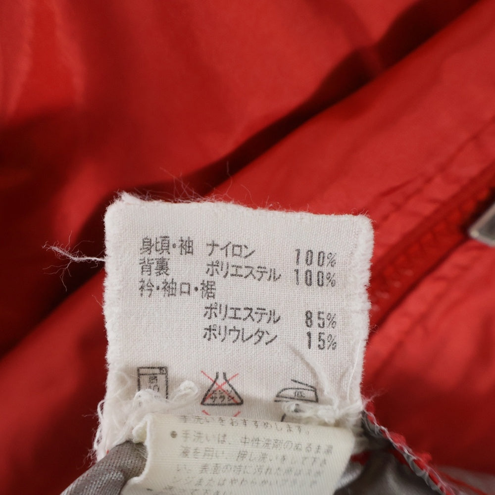 adidas(アディダス) 80S VINTAGE ヴィンテージ デサントタグ ジップアップ ナイロントラックジャケット レッド ADS-253
