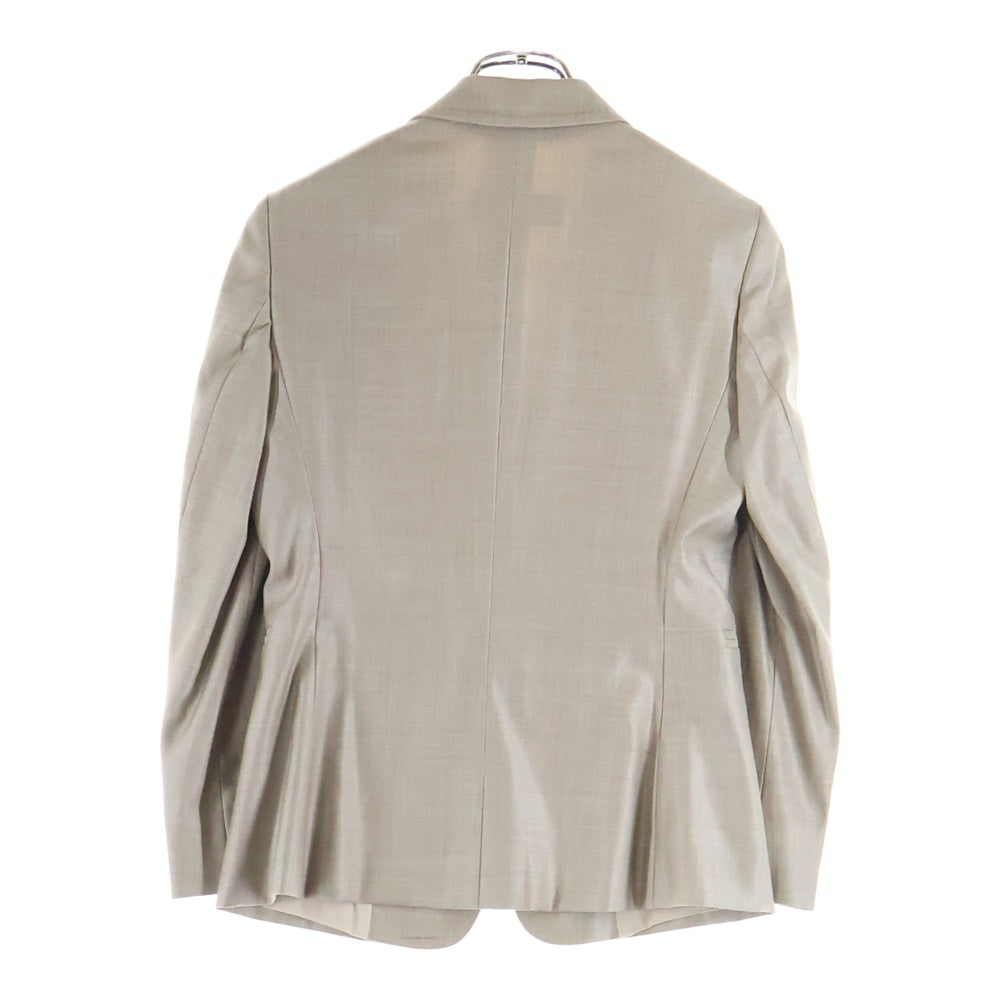 Max Mara(マックスマーラ) ウール セットアップスーツ シングルテーラードジャケット ミドルスカート レディース ブラウン