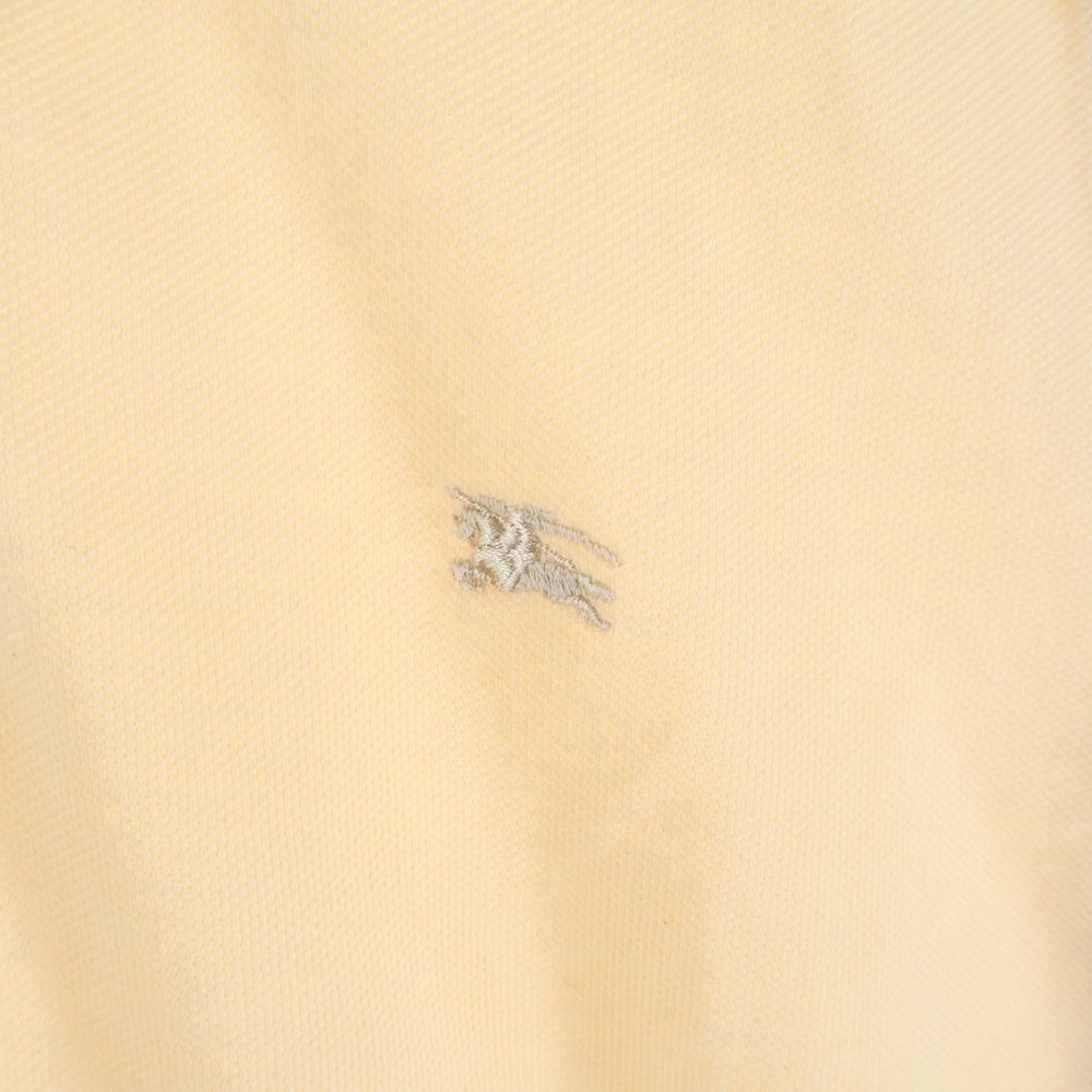 BURBERRY(バーバリー) ノバチェック切り替え ショートスリーブ コットンポロシャツ ベージュ HKK-003-05