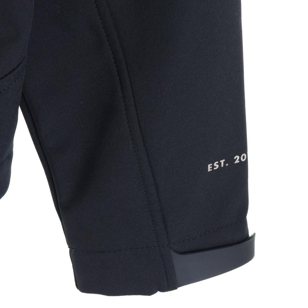 BALR.(ボーラー) 胸ロゴデザイン マルチポケット ジップアップ シェルジャケット ブラック