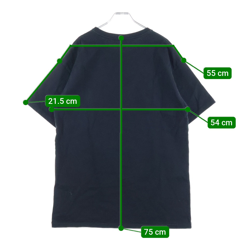 READY MADE(レディメイド) ×PSYCHWORLD PACK TEE サイコワールド パックT プリントTシャツ 半袖カットソー ブラック/グリーン