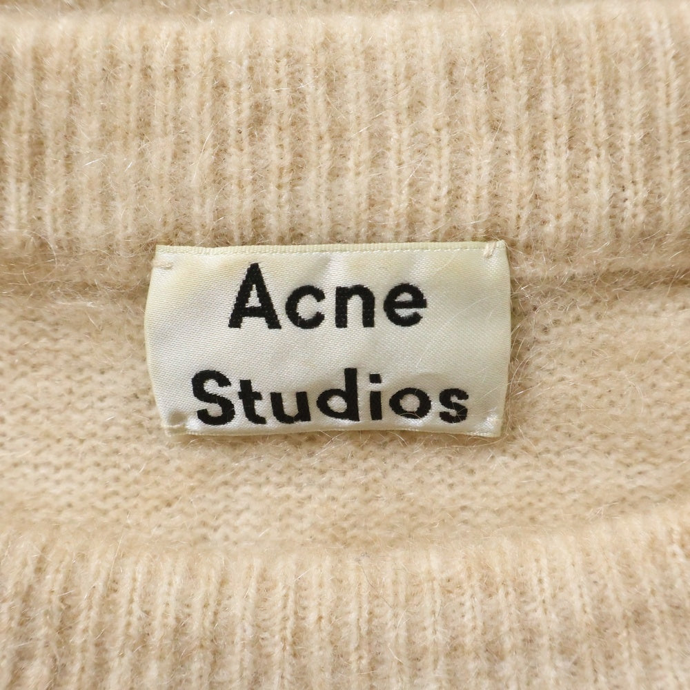 Acne Studios(アクネ ストゥディオズ) DRAMATIC MOH ドラマチック モヘアニット セーター ベージュ 190C53