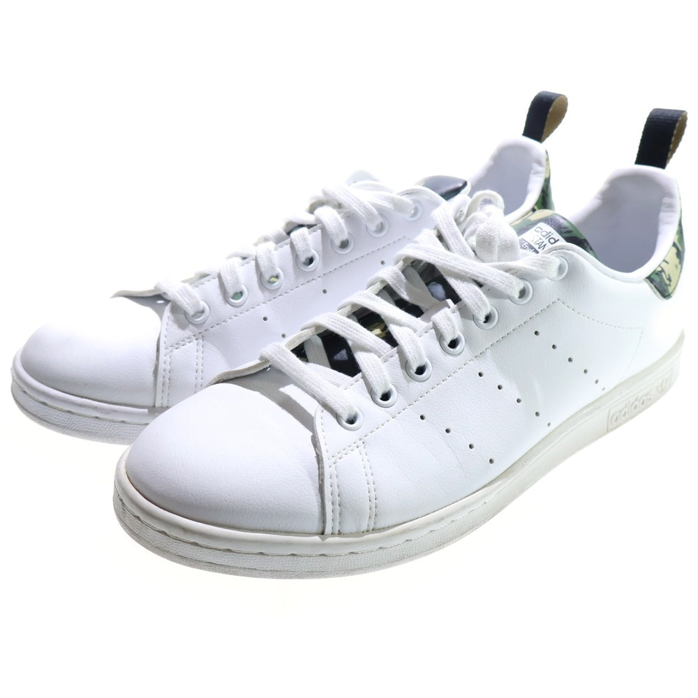 adidas(アディダス) STAN SMITH スタンスミス カモ柄 ローカットスニーカー ホワイト US9.5/27.5cm GV9708