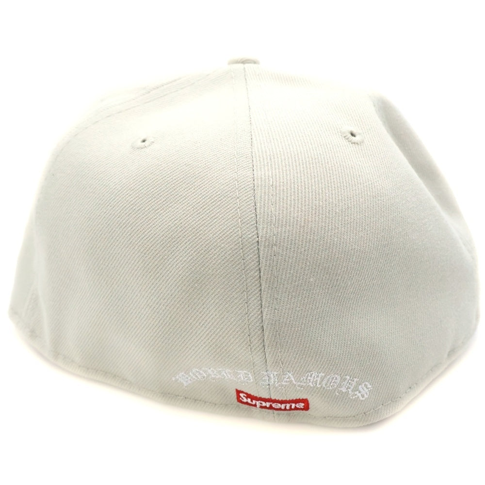 SUPREME(シュプリーム) 24SS ×NEW ERA Gold Cross S Logo ニューエラ ゴールドクロス Sロゴデザイン ベースボールキャップ 帽子 ベージュ