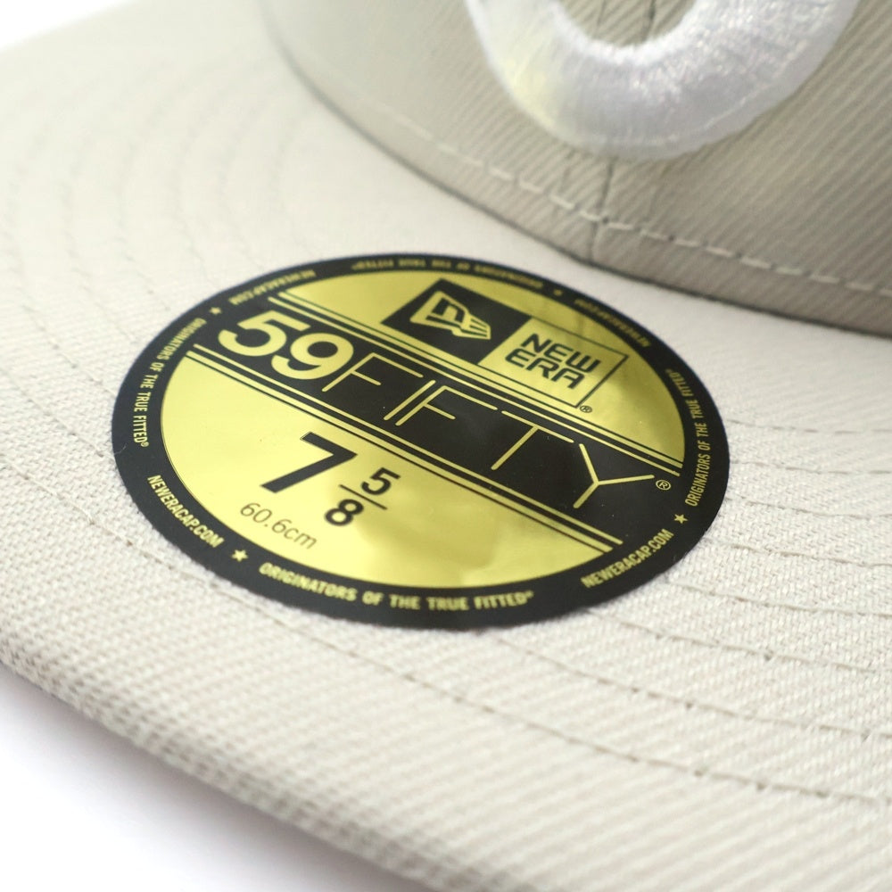 SUPREME(シュプリーム) 24SS ×NEW ERA Gold Cross S Logo ニューエラ ゴールドクロス Sロゴデザイン ベースボールキャップ 帽子 ベージュ