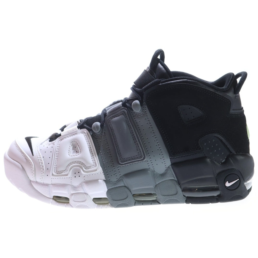 NIKE(ナイキ) AIR MORE UPTEMPO TRI-COLOR エア モア アップテンポ トライカラー ハイカットスニーカー ブラック/ホワイト US10/28cm 921948-002