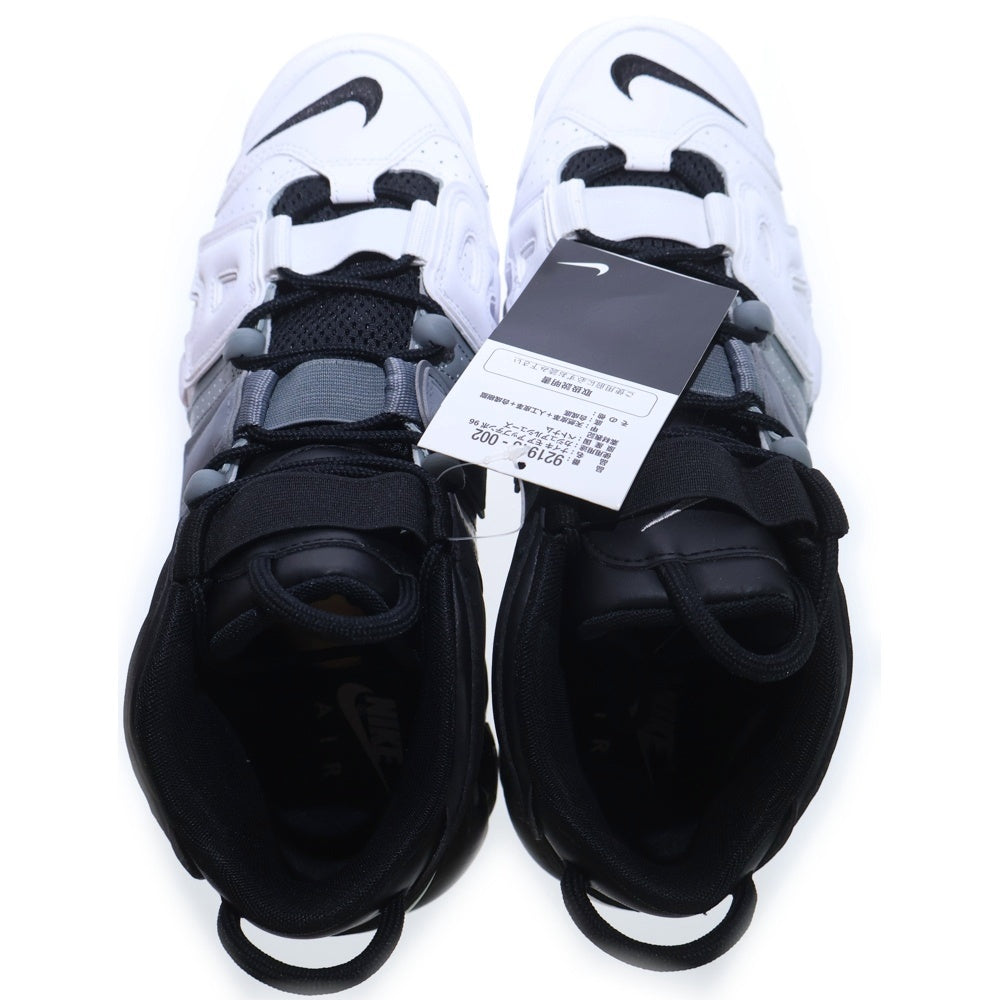 NIKE(ナイキ) AIR MORE UPTEMPO TRI-COLOR エア モア アップテンポ トライカラー ハイカットスニーカー ブラック/ホワイト US10/28cm 921948-002