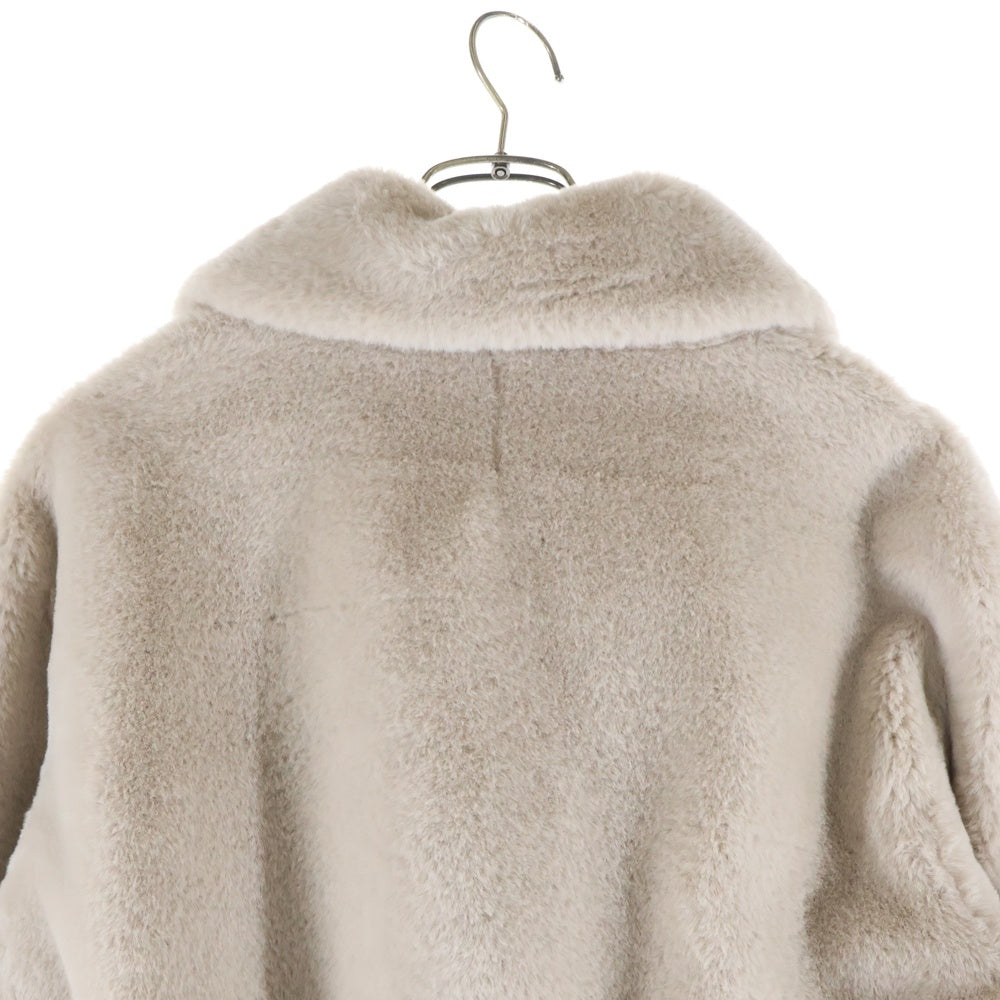 HERNO(ヘルノ) エコファー ガウン ロング コート グレー レディース CA0409D