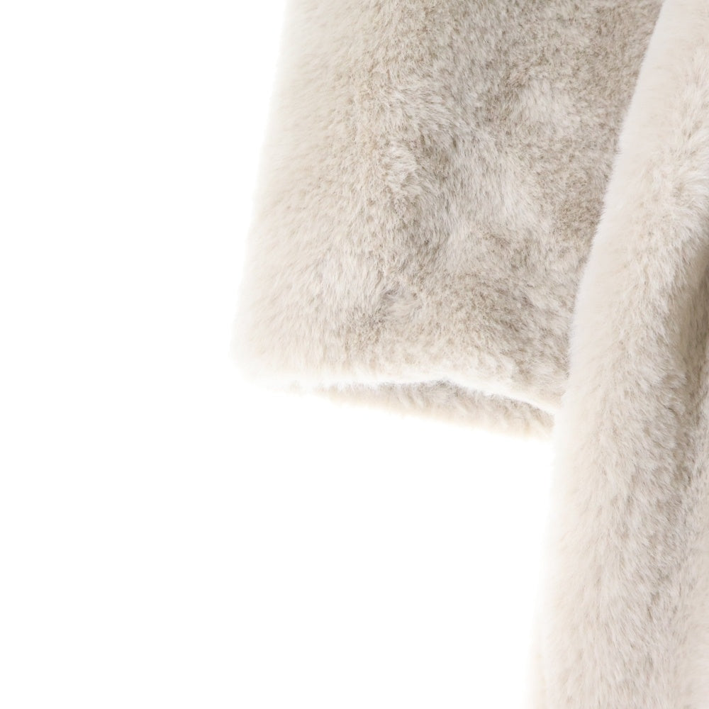 HERNO(ヘルノ) エコファー ガウン ロング コート グレー レディース CA0409D