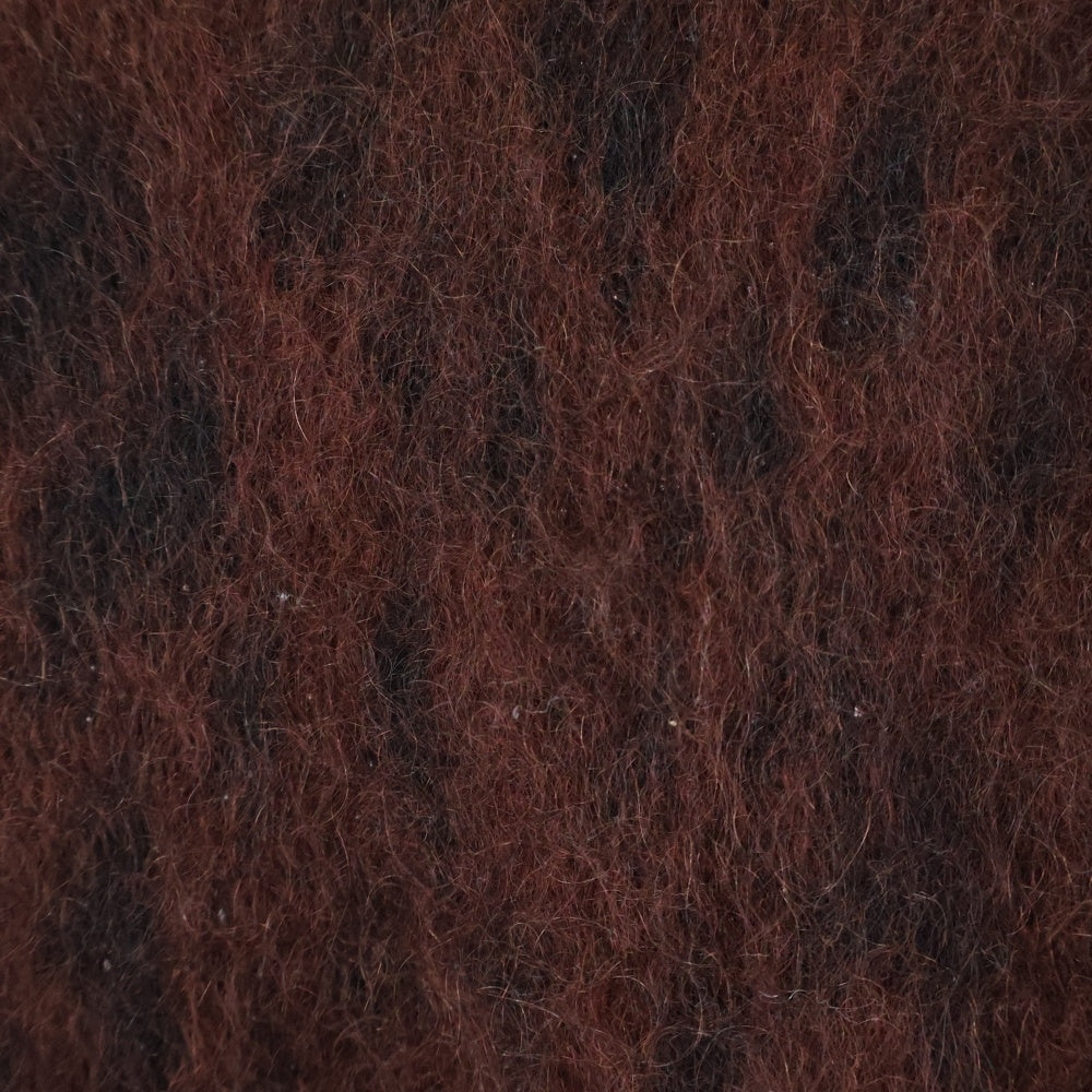 WACKO MARIA(ワコマリア) 22FW LEOPARD JACQUARD MOHAIR KNIT レオパード柄 ジャガード モヘアニット セーター レッド