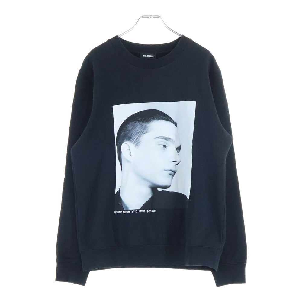 RAF SIMONS(ラフシモンズ) 16SS xDavid Sims Sweatshirt-Isolated Heroes デイビット シムズ アイソレーテッド ヒーローズ フォトプリント クルーネック スウェット トレーナー 161-179