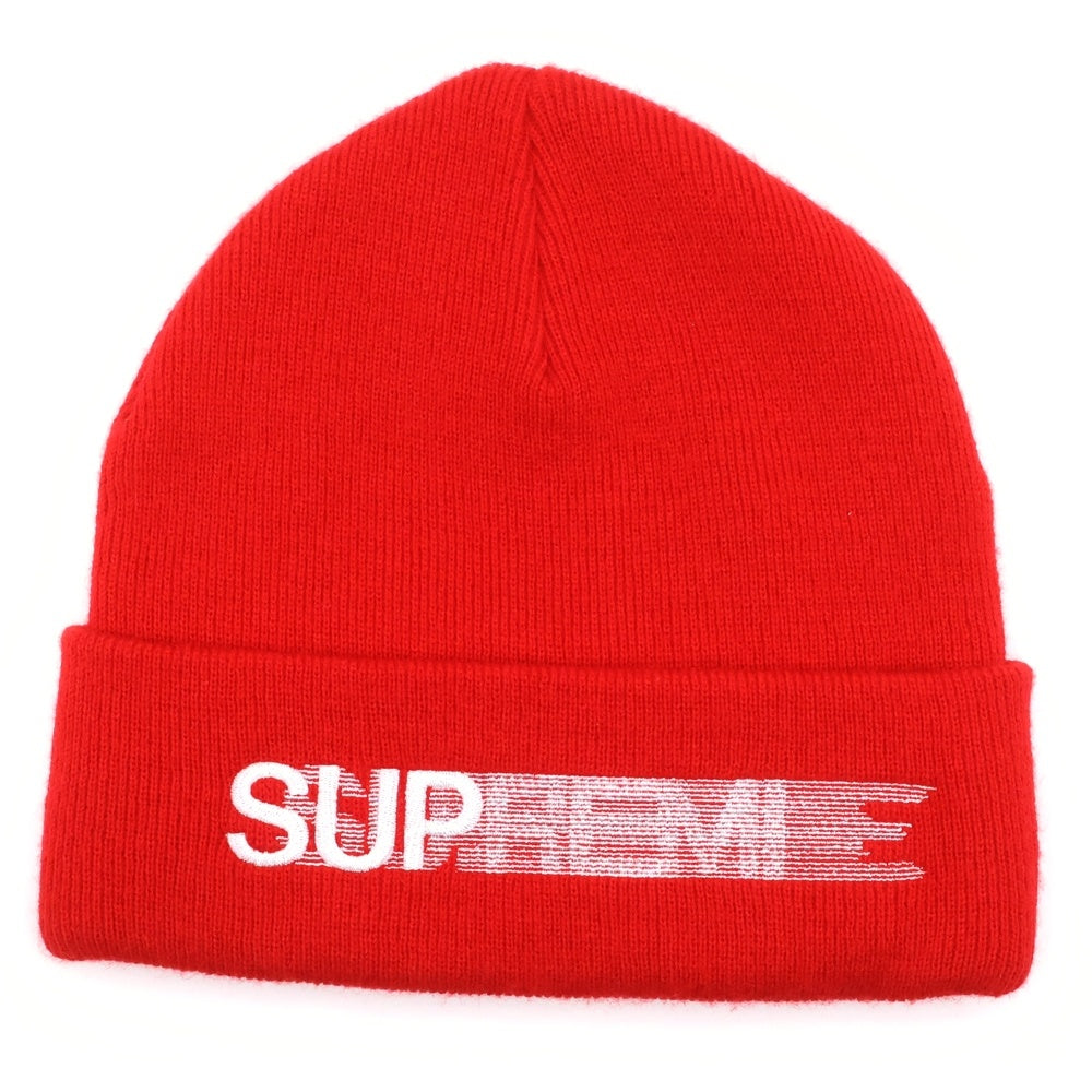 SUPREME(シュプリーム) 20SS Motion Logo Beanie モーション ロゴ ビーニー ハット 帽子 レッド