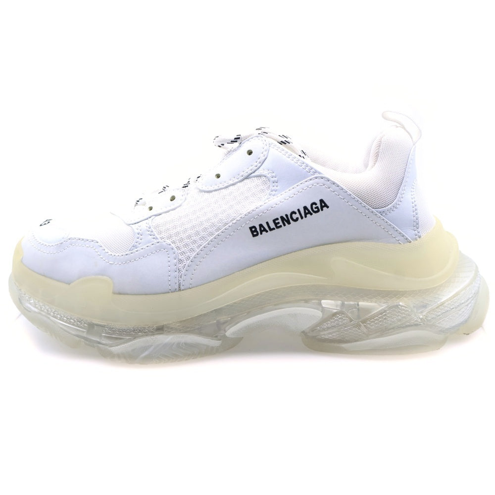 BALENCIAGA(バレンシアガ) TRIPLE S CLEAR SOLE TRAINER トリプルS クリアソール トレーナー ダッドスニーカー ホワイト US10/28.5cm 541624