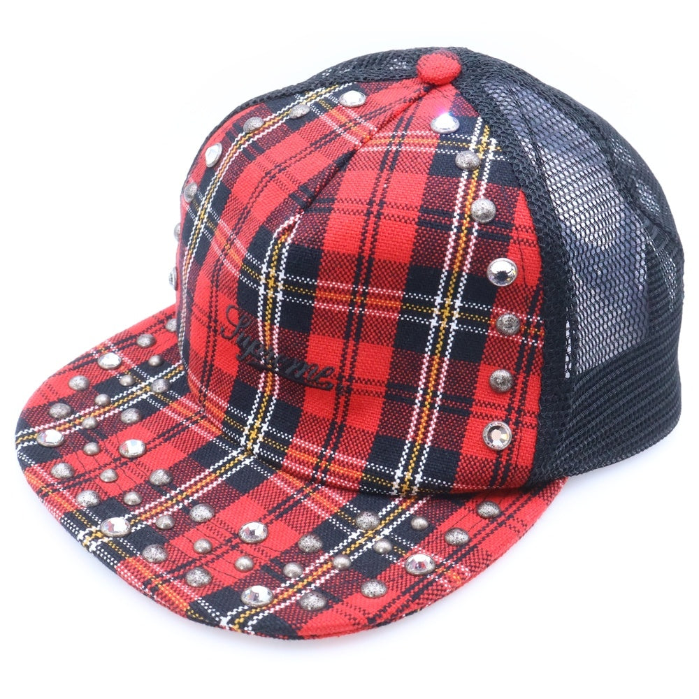 帽子 Supreme x B.B. Simon Studded Burgundy SUPREME(シュプリーム) 25AW ×B.B.SIMON Studded Cap ビービー
