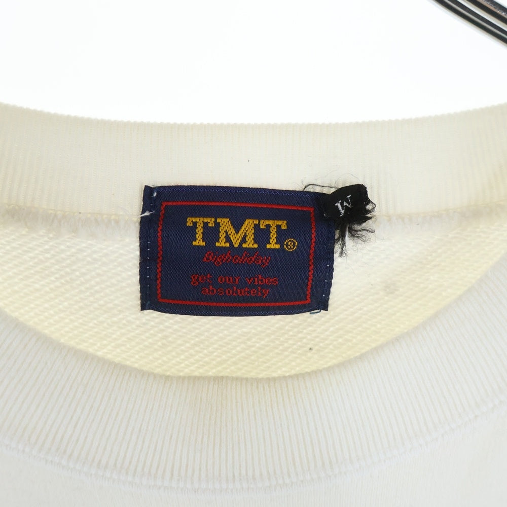 T.M.T(ティーエムティー) HEAVY CREW NECK SWEAT ヘビー クルーネック カットソー スウェット トレーナー ホワイト