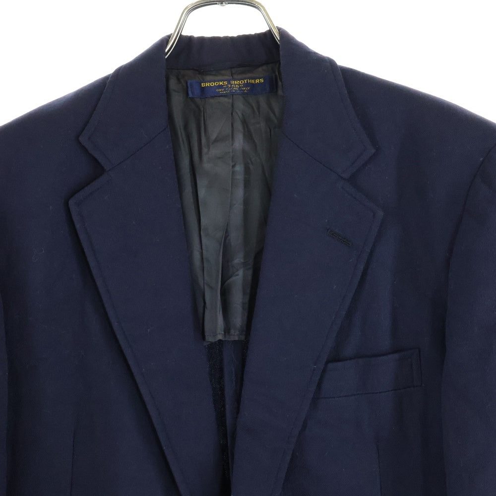 BROOKS BROTHERS(ブルックス ブラザーズ) USA製 金ボタン 紺ブレザー 2B テーラードジャケット ネイビー