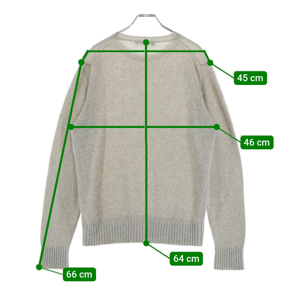 Loro Piana(ロロピアーナ) Baby Cashmere ベイビーカシミア ニット セーター グレー