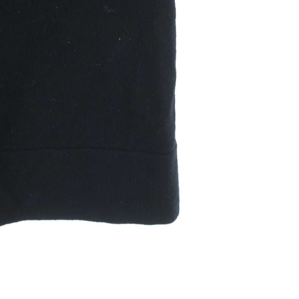 LOUIS VUITTON(ルイヴィトン) ブロイダリーカラージップアップニットドレス 半袖ワンピース ブラック FSKD01MYI レディース