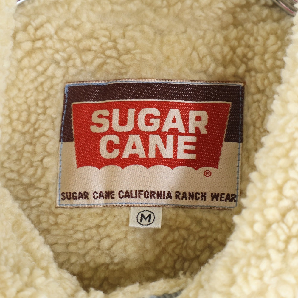 SUGAR CANE(シュガーケーン) コーデュロイ 裏ボア ランチジャケット ブルー