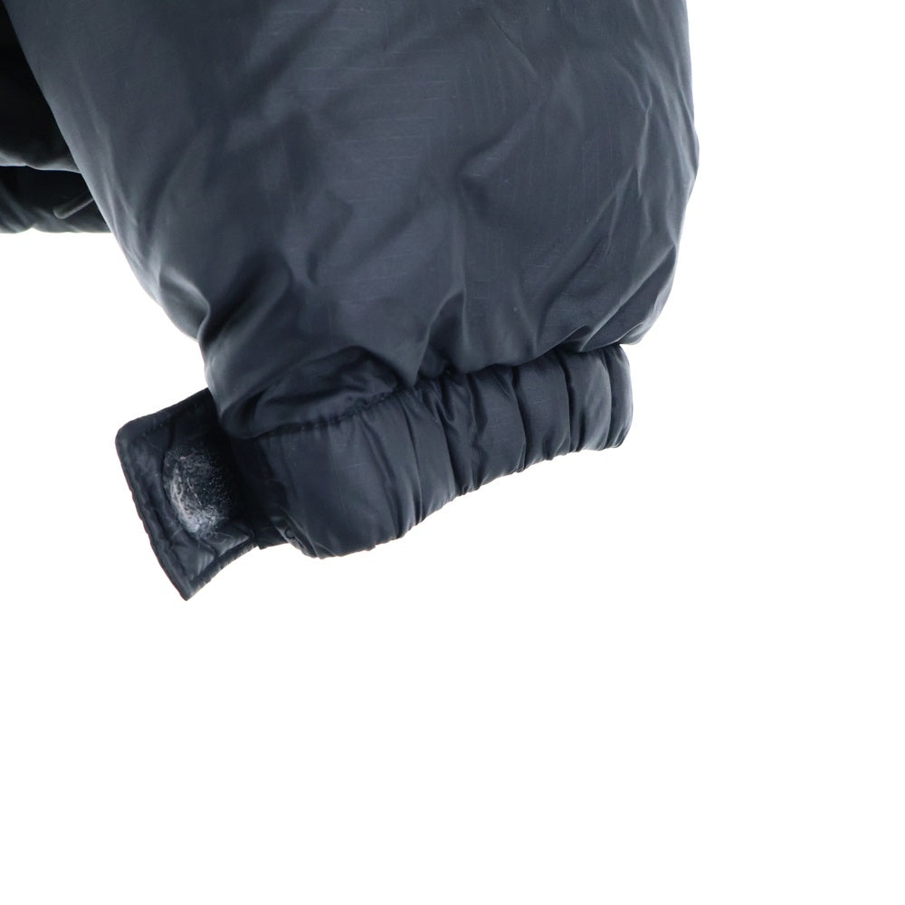 THE NORTH FACE(ザノースフェイス) ECO NUPTSE JACKET エコ ヌプシ 胸ロゴデザイン ダブルポケット ジップアップ ダウンジャケット ブラック NJ1DM62A
