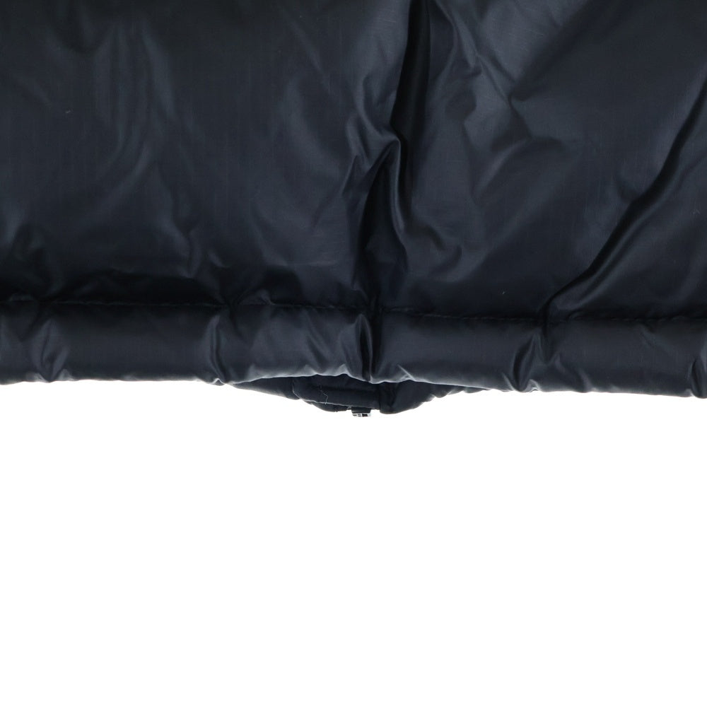 THE NORTH FACE(ザノースフェイス) ECO NUPTSE JACKET エコ ヌプシ 胸ロゴデザイン ダブルポケット ジップアップ ダウンジャケット ブラック NJ1DM62A