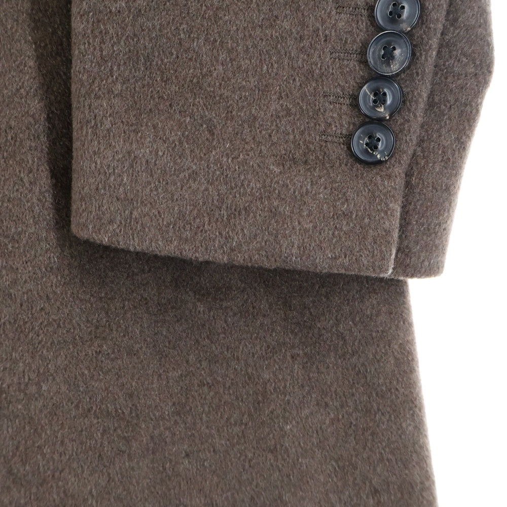 LARDINI(ラルディーニ) イタリア製 カシミア チェスターフィールドコート ブラウン JW23636AQ