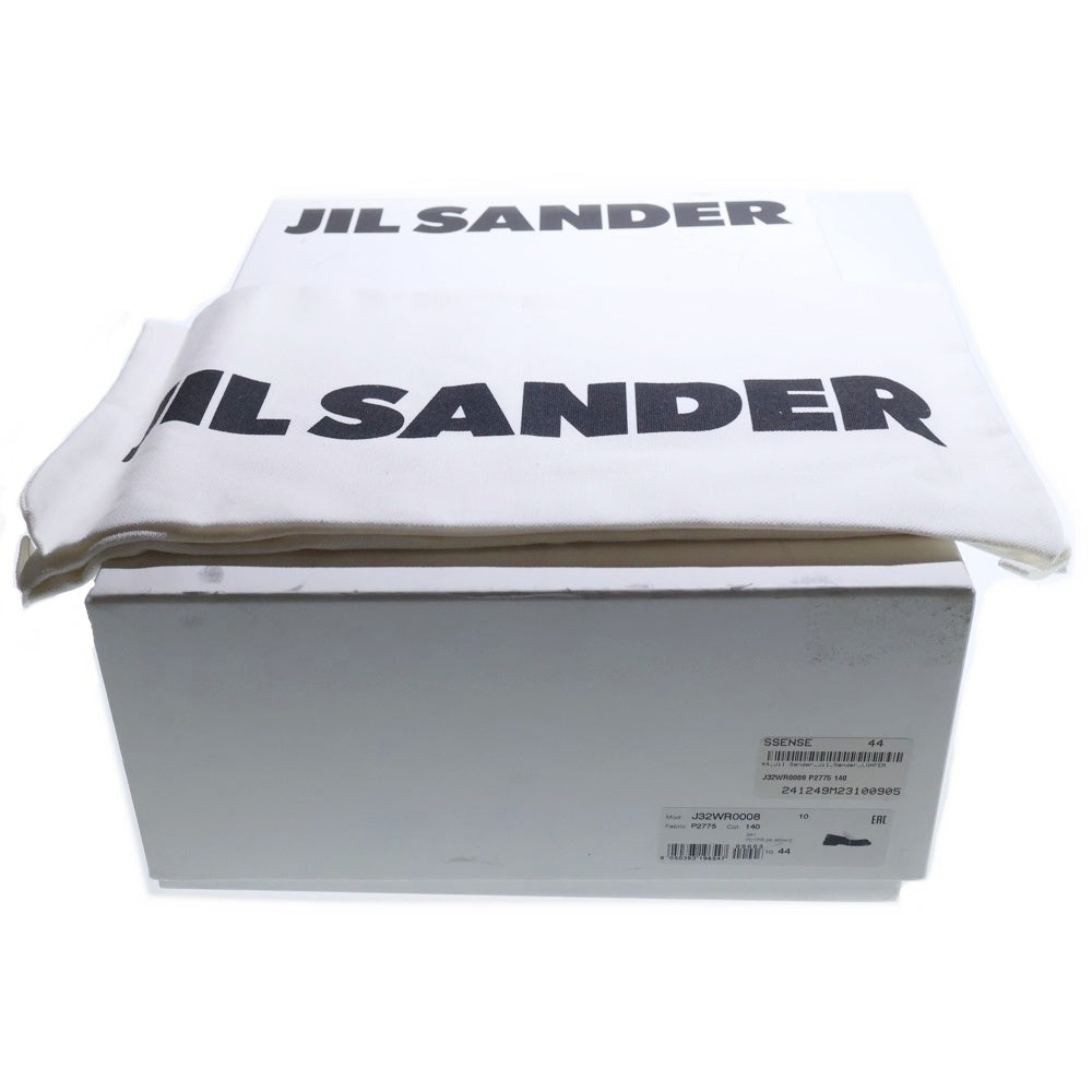 JIL SANDER(ジルサンダー) 24SS LOAFER バイカラー レザーローファー ローカットシューズ ブラック/ホワイト J32WR0008