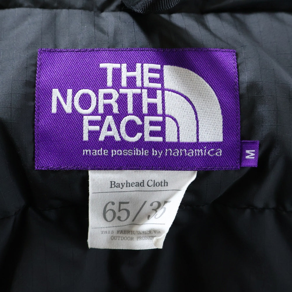 THE NORTH FACE PURPLE LABEL(ノースフェイスパープルレーベル) LIGHTWEIGHT TWILL MOUNTAIN DOWN JACKET ライトウェイトツイル マウンテン ダウンジャケット ベージュ ND2965N