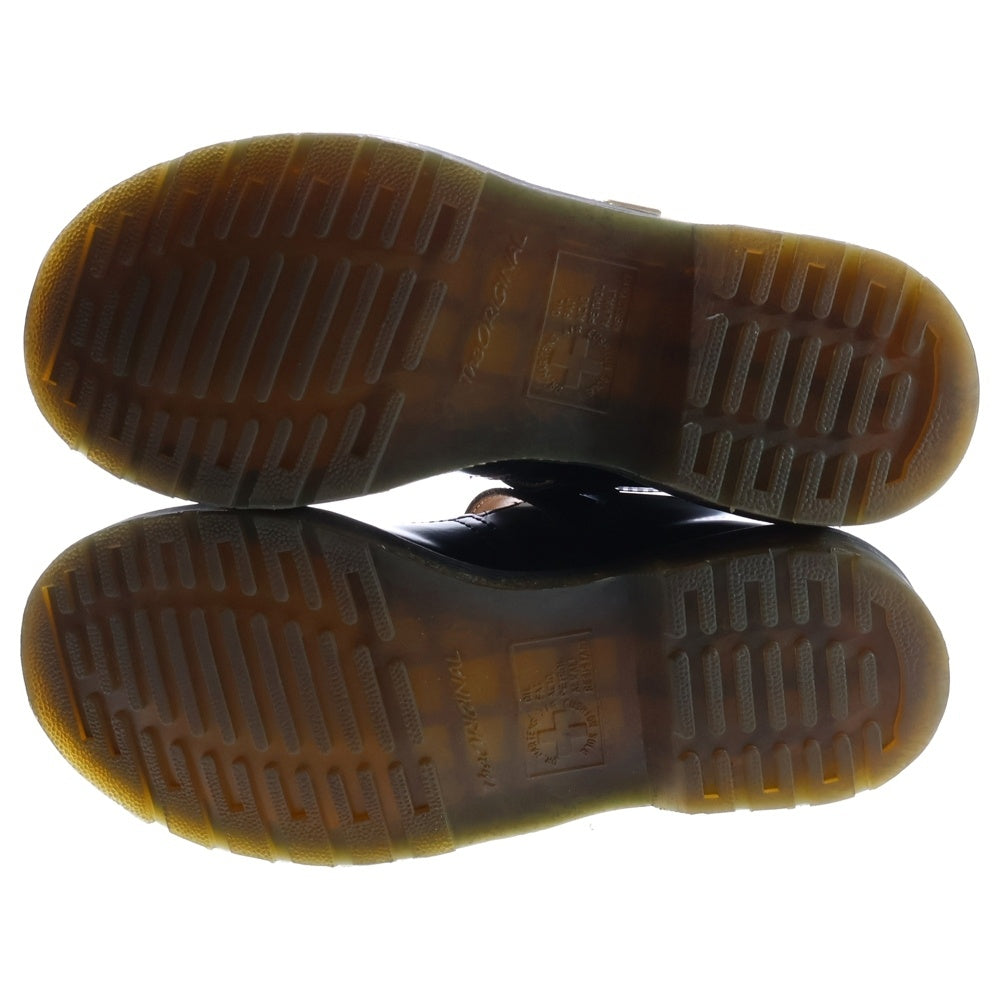 Dr.Martens(ドクターマーチン) POLLEY ポリー Tバー ローカット レザーシューズ レディース ブラック