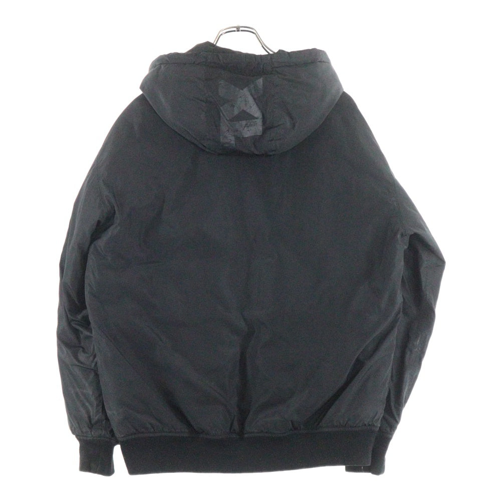 X-LARGE(エクストララージ) OG HOODED JACKET ロゴプリント ポリエステル フーデッドジャケット ブラック 01193505