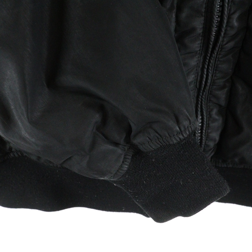 X-LARGE(エクストララージ) OG HOODED JACKET ロゴプリント ポリエステル フーデッドジャケット ブラック 01193505