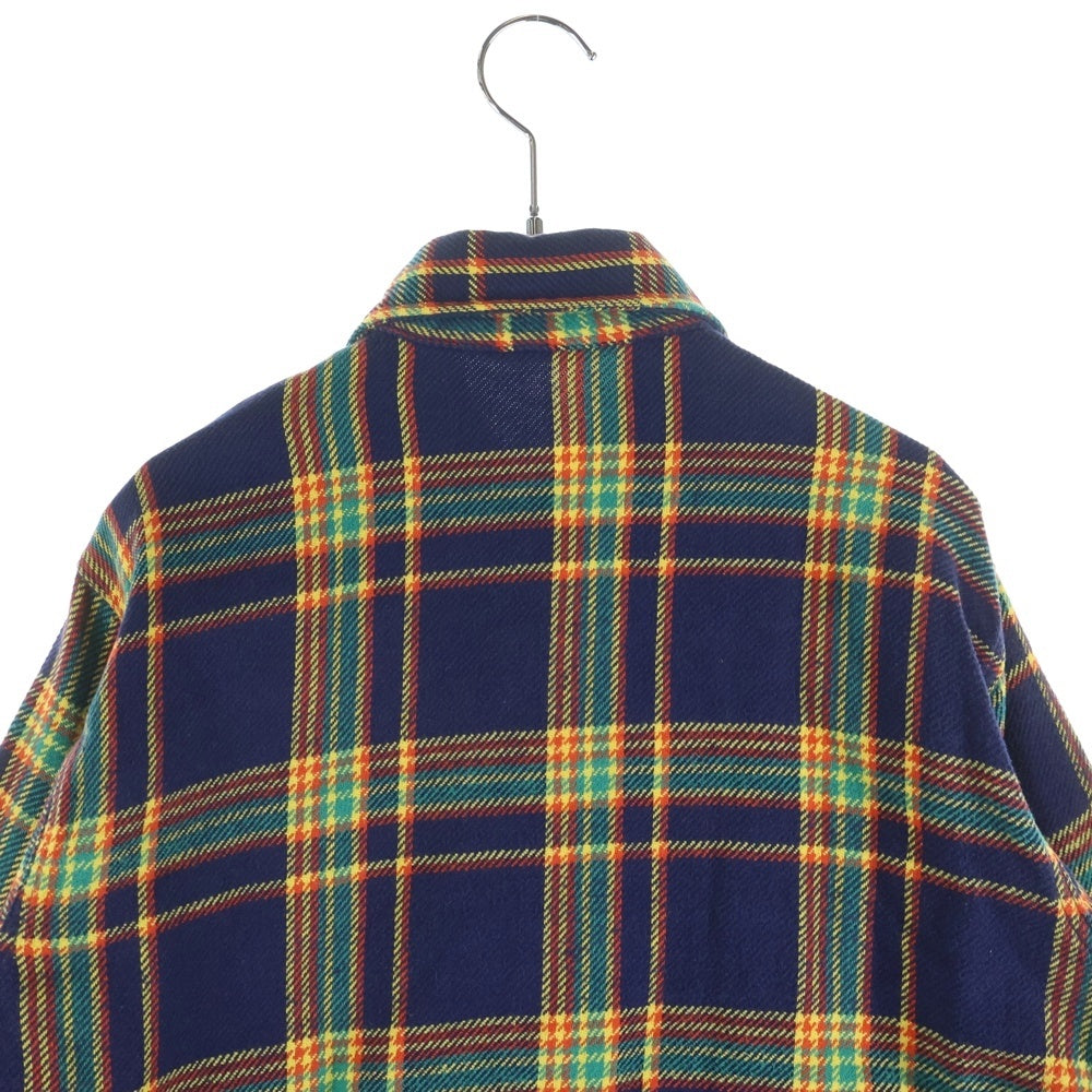 VINTAGE(ヴィンテージ) FROSTPROOF フロストプルーフ チェック柄 コットンフランネル長袖シャツ ネイビー/レッド