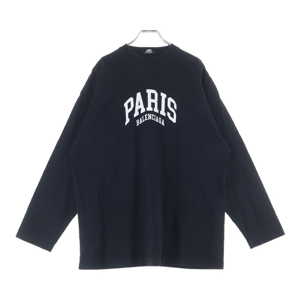 BALENCIAGA(バレンシアガ) 22SS PARISプリントオーバーサイズ長袖
