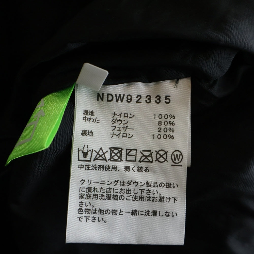 THE NORTH FACE(ザノースフェイス) NUPTSE JACKET ヌプシ ダウンジャケット ブラック レディース NDW92335