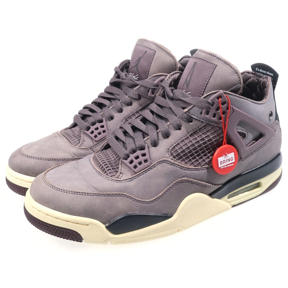 NIKE(ナイキ) ×A MA MANIERE AIR JORDAN 4 VIOLET ORE ア マ マニエール エアジョーダン4 バイオレット オレ ハイカットスニーカー ブラウン US10.5/28.5cm DV6773-220