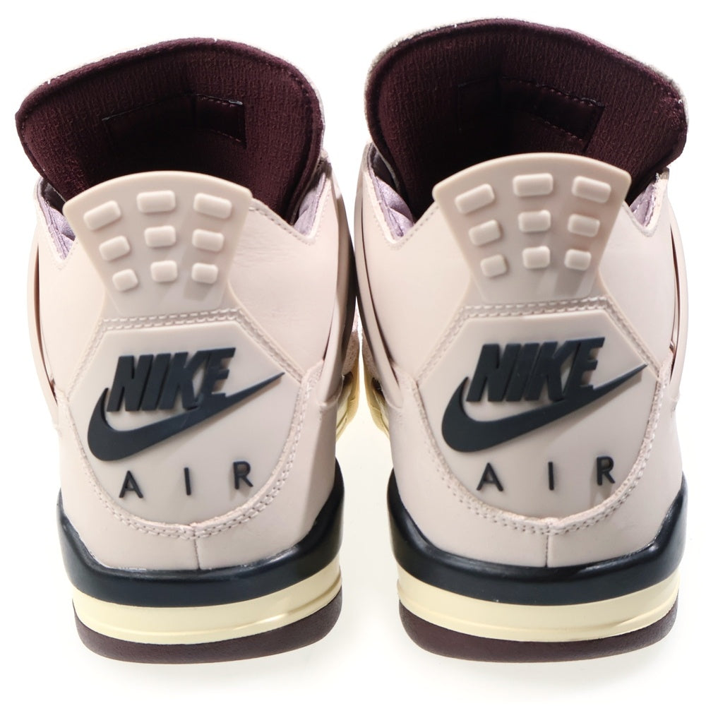 NIKE(ナイキ) ×A MA MANIERE WMNS AIR JORDAN 4 RETRO OG ア マ マニエール ウィメンズ エアジョーダン ハイカットスニーカー ベージュ US10.5/28.5cm FZ4810-200 レディース