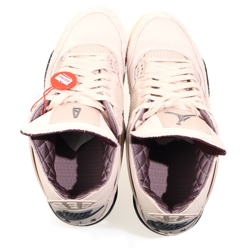 NIKE(ナイキ) ×A MA MANIERE WMNS AIR JORDAN 4 RETRO OG ア マ マニエール ウィメンズ エアジョーダン ハイカットスニーカー ベージュ US10.5/28.5cm FZ4810-200 レディース