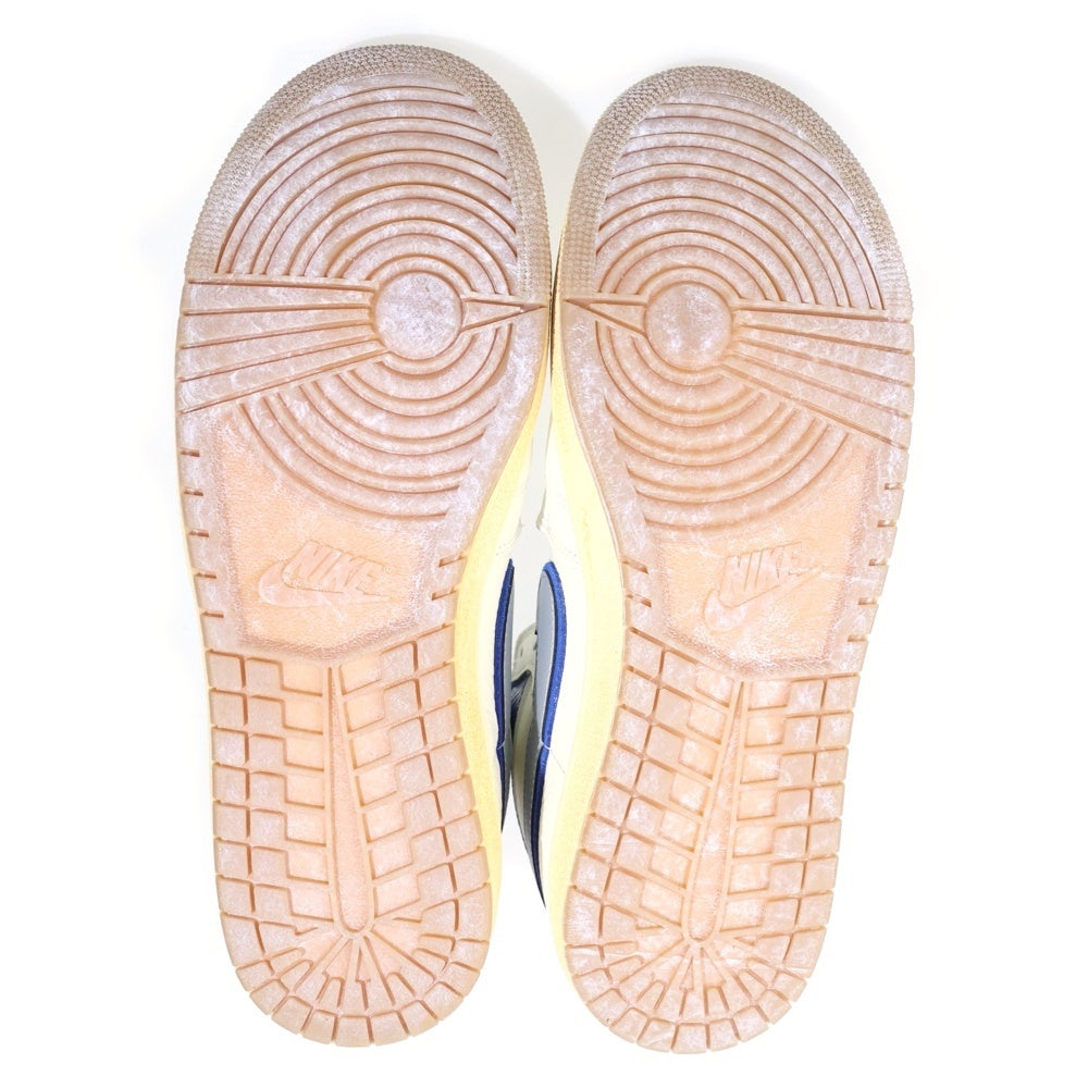 NIKE(ナイキ) ×AWAKE NY JORDAN AIR SHIP PE SP アウェイク ニューヨーク ジョーダン エアシップ ハイカットスニーカー ホワイト/ブルー US10.5/28.5cm FN8675-104