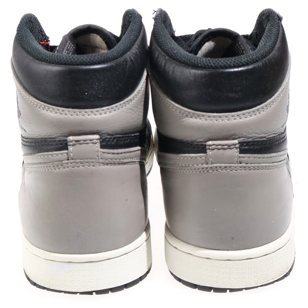 NIKE(ナイキ) AIR JORDAN 1 RETRO HIGH OG SHADOW エアジョーダン シャドウ ハイカットスニーカー ブラック/グレー US11/29cm 555088-013