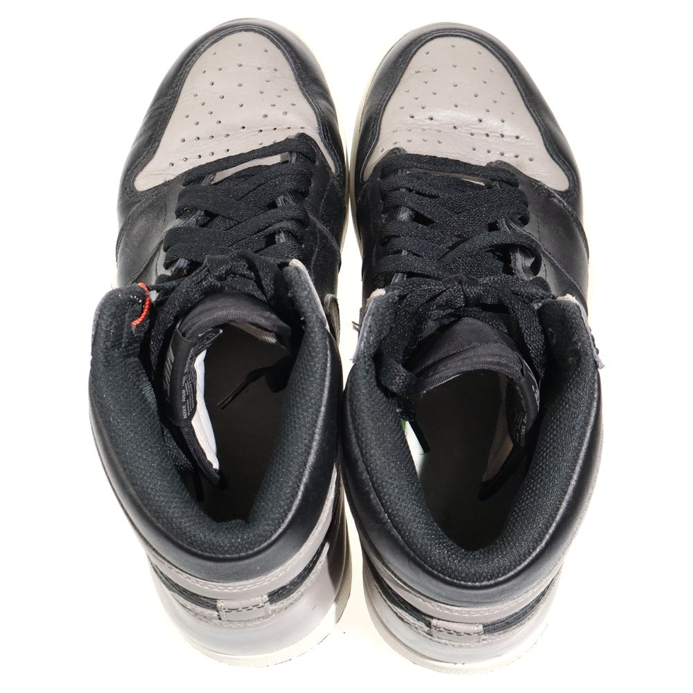 NIKE(ナイキ) AIR JORDAN 1 RETRO HIGH OG SHADOW エアジョーダン シャドウ ハイカットスニーカー ブラック/グレー US11/29cm 555088-013