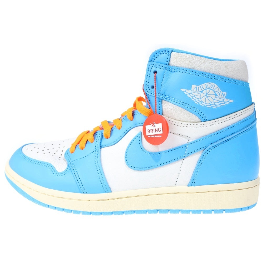 NIKE(ナイキ) AIR JORDAN 1 RETRO HIGH OG UNC REIMAGINED エアジョーダン1 レトロ UNC リイマジンド ハイカットスニーカー ブルー/ホワイト US10.5/28.5cm DZ5485-402