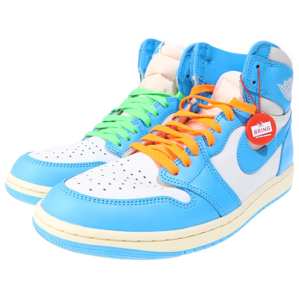 NIKE(ナイキ) AIR JORDAN 1 RETRO HIGH OG UNC REIMAGINED エアジョーダン1 レトロ UNC リイマジンド ハイカットスニーカー ブルー/ホワイト US10.5/28.5cm DZ5485-402