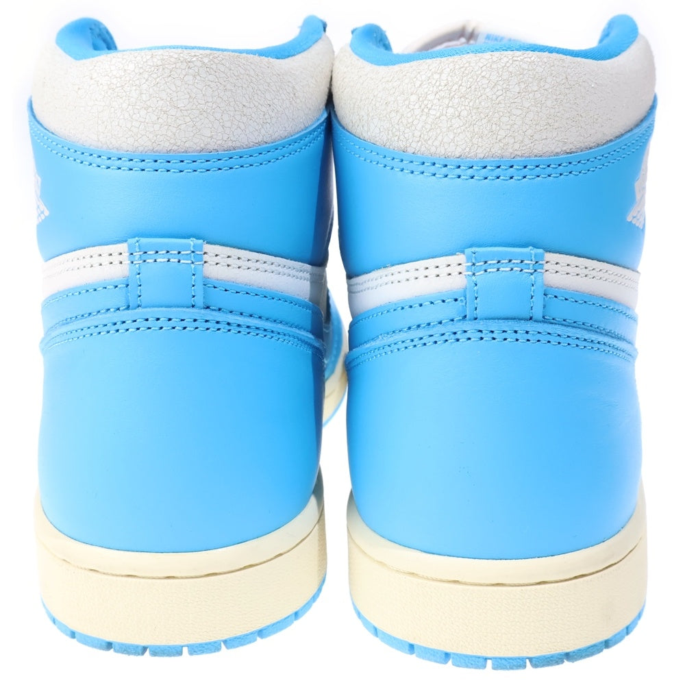NIKE(ナイキ) AIR JORDAN 1 RETRO HIGH OG UNC REIMAGINED エアジョーダン1 レトロ UNC リイマジンド ハイカットスニーカー ブルー/ホワイト US10.5/28.5cm DZ5485-402