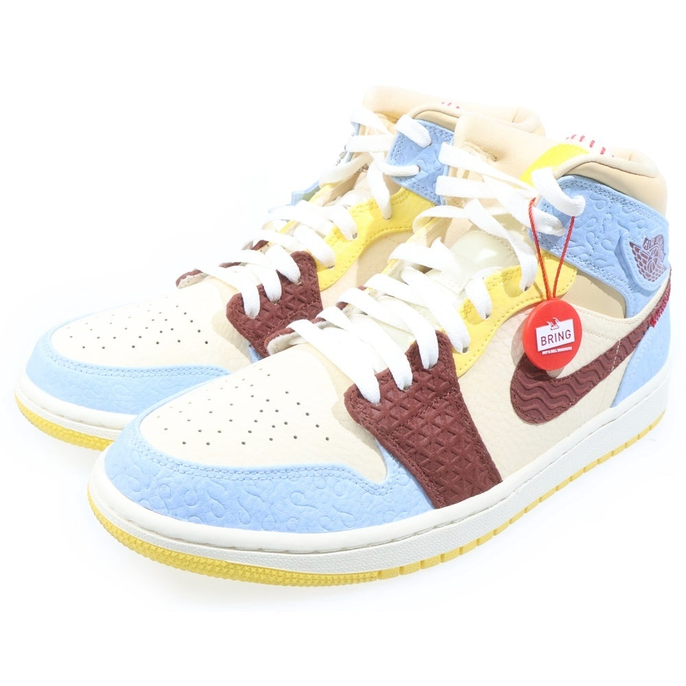 NIKE(ナイキ) ×MAISON CHATEAU ROUGE AIR JORDAN 1 MID SE メゾン シャトー ルージュ エアジョーダン1 ミッドカットスニーカー マルチ US10.5/28.5cm CU2803-200