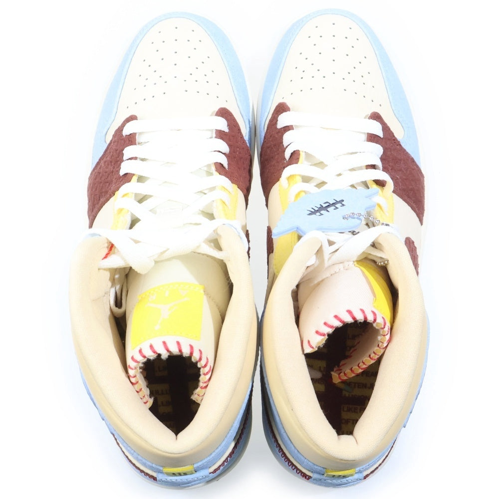 NIKE(ナイキ) ×MAISON CHATEAU ROUGE AIR JORDAN 1 MID SE メゾン シャトー ルージュ エアジョーダン1 ミッドカットスニーカー マルチ US10.5/28.5cm CU2803-200