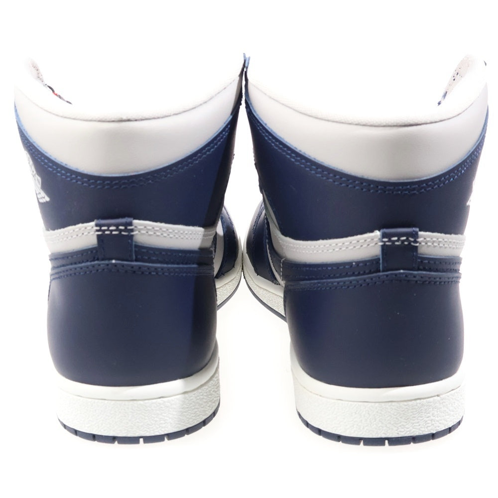 NIKE(ナイキ) AIR JORDAN 1 HIGH 85 GEORGETOWN エアジョーダン1 ジョージタウン ハイカットスニーカー ネイビー/グレー US10.5/28.5cm BQ4422-400