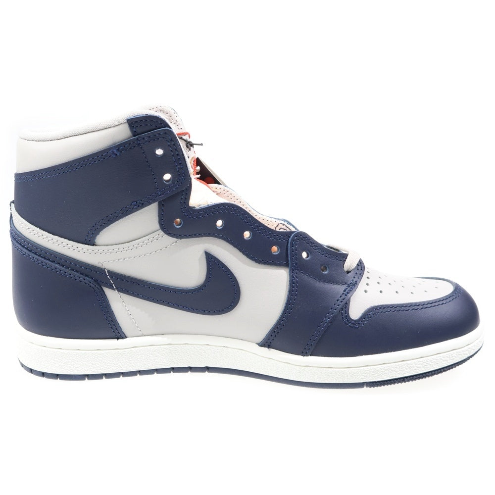 NIKE(ナイキ) AIR JORDAN 1 HIGH 85 GEORGETOWN エアジョーダン1 ジョージタウン ハイカットスニーカー ネイビー/グレー US10.5/28.5cm BQ4422-400